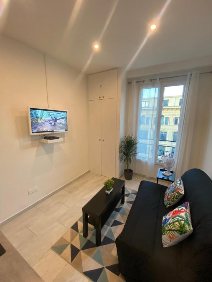 Studio Sur Avenue Jean Medecin A Nizza Kültér fotó